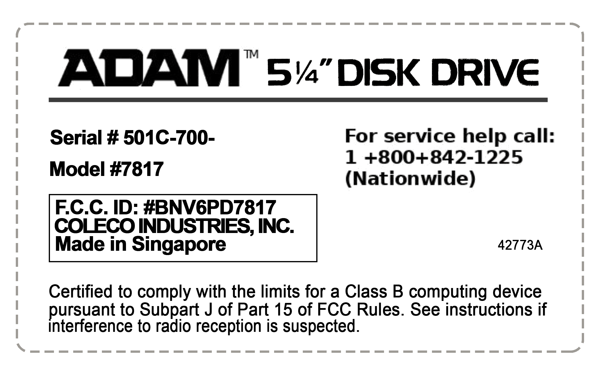 Disk Drive